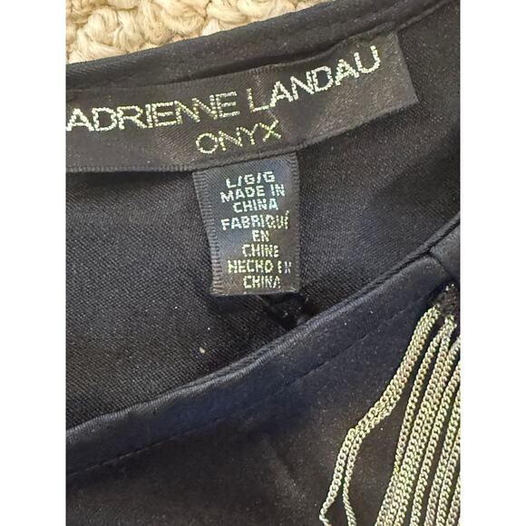 ⚡ NWT Adrienne Landau ONYX Collection Top (Size L) - Picture 4 of 5